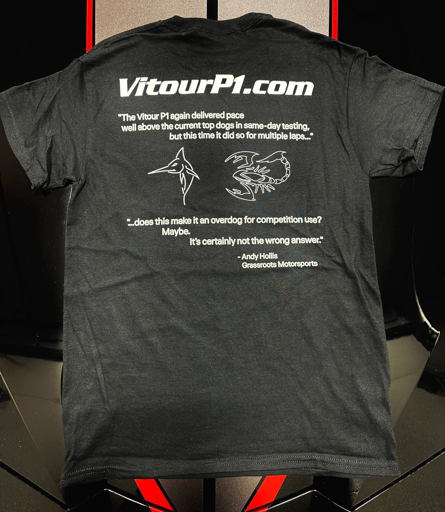 Vitour P1 Black "Overdog" Tee